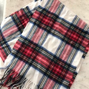 Cashmere Plaid Scarf